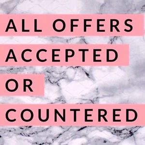 I ❤️ to ACCEPT OFFERS!
